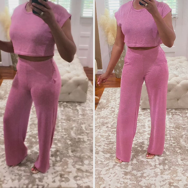 Pink & Pretty Two Piece Set