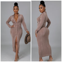 Load image into Gallery viewer, Victoria Mocha Dress
